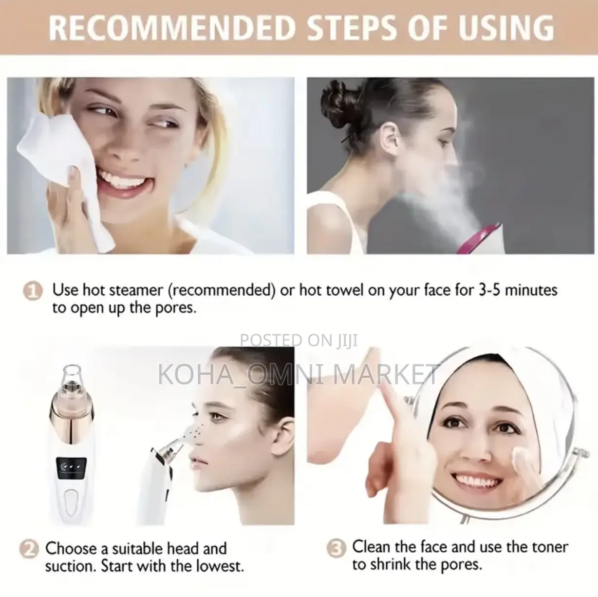 5-in 1 Pore Vacuum Blackhead Remover