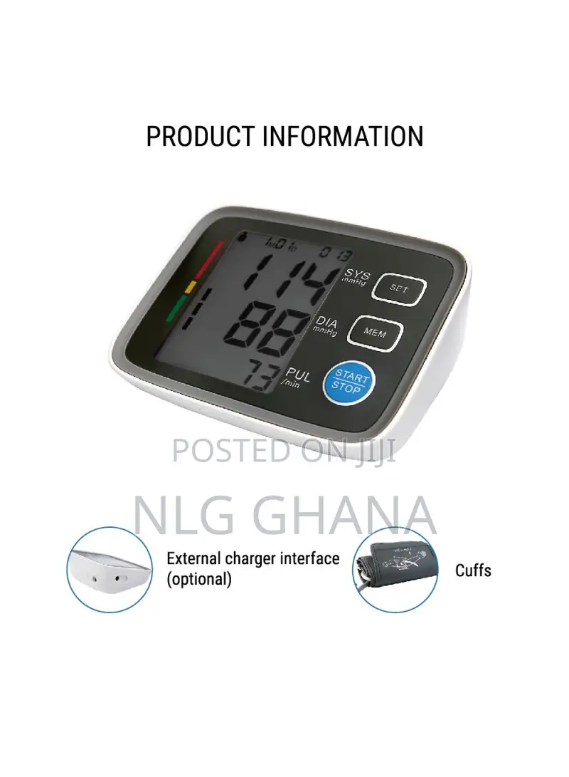 U80eh Fda LCD Upper Arm Automatic Blood Pressure. Tvx23534