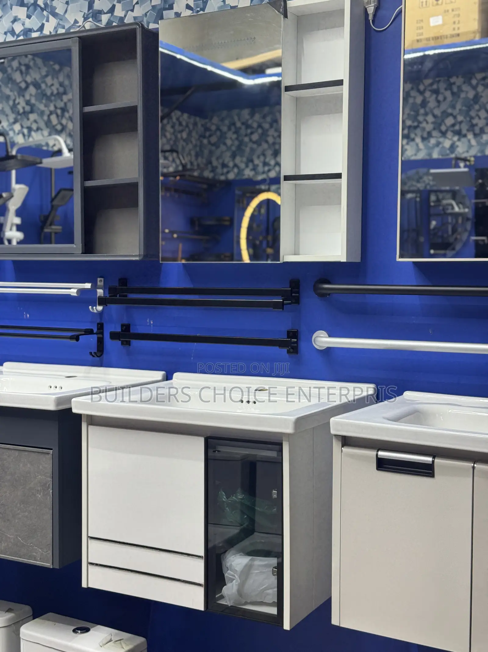 Cabinet Basin 60cm With Cabinet Mirror