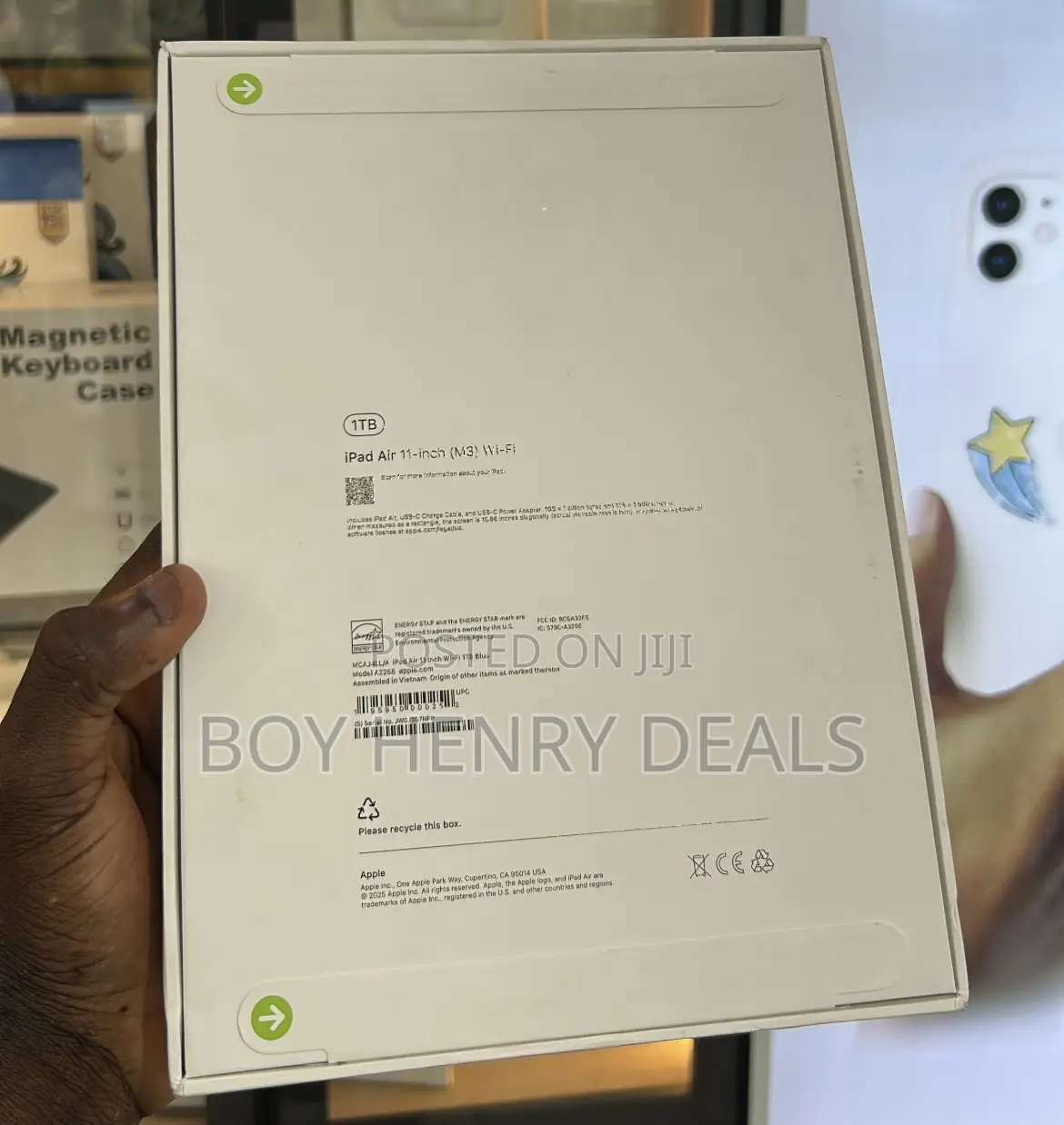 New Apple iPad Air 11 (2024) 1 TB Blue