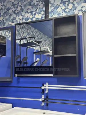 Cabinet Basin With Cabinet Mirror 80cm