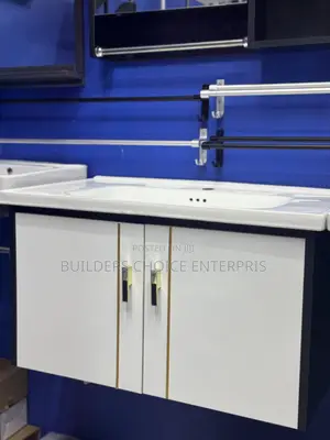 Cabinet Basin With Cabinet Mirror 80cm