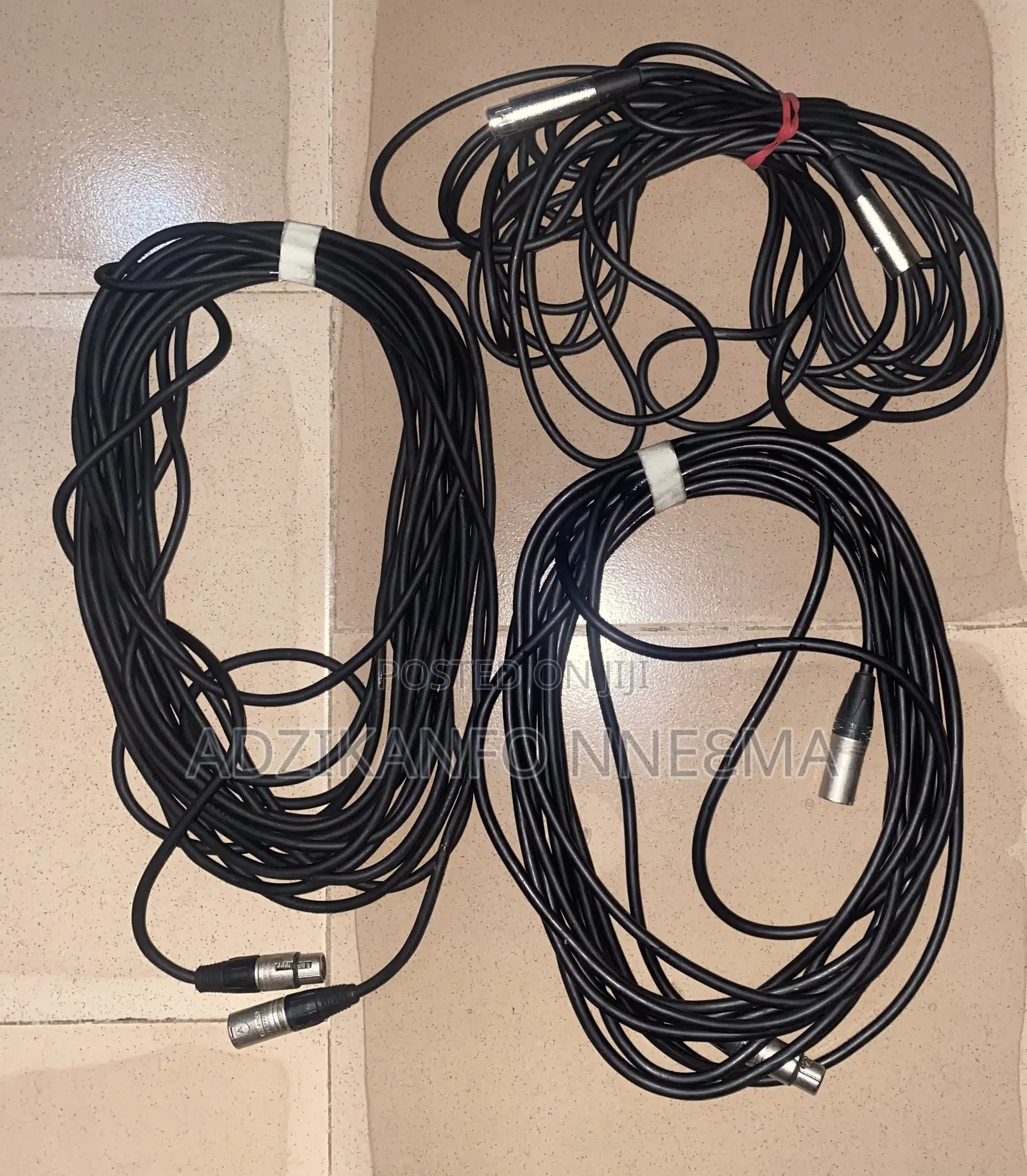 Quality Uk XLR Cables (10 - 20meters)