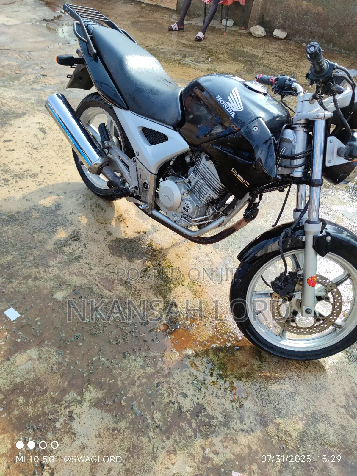 Honda CB 2018 Black