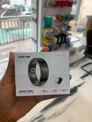 Photo - Green Lion Smart Ring With Charging Case