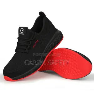 Red Sole Safety Boots