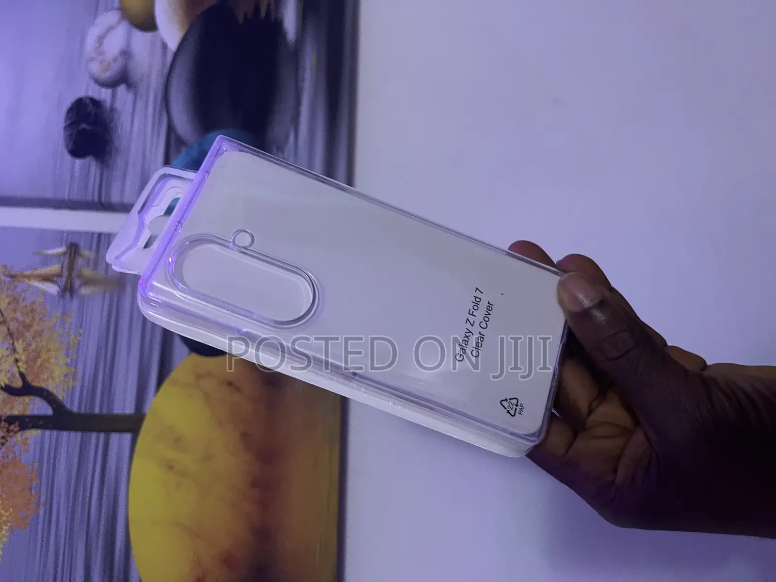 Fold 7 Case Transparent Case With Front and Back Glass