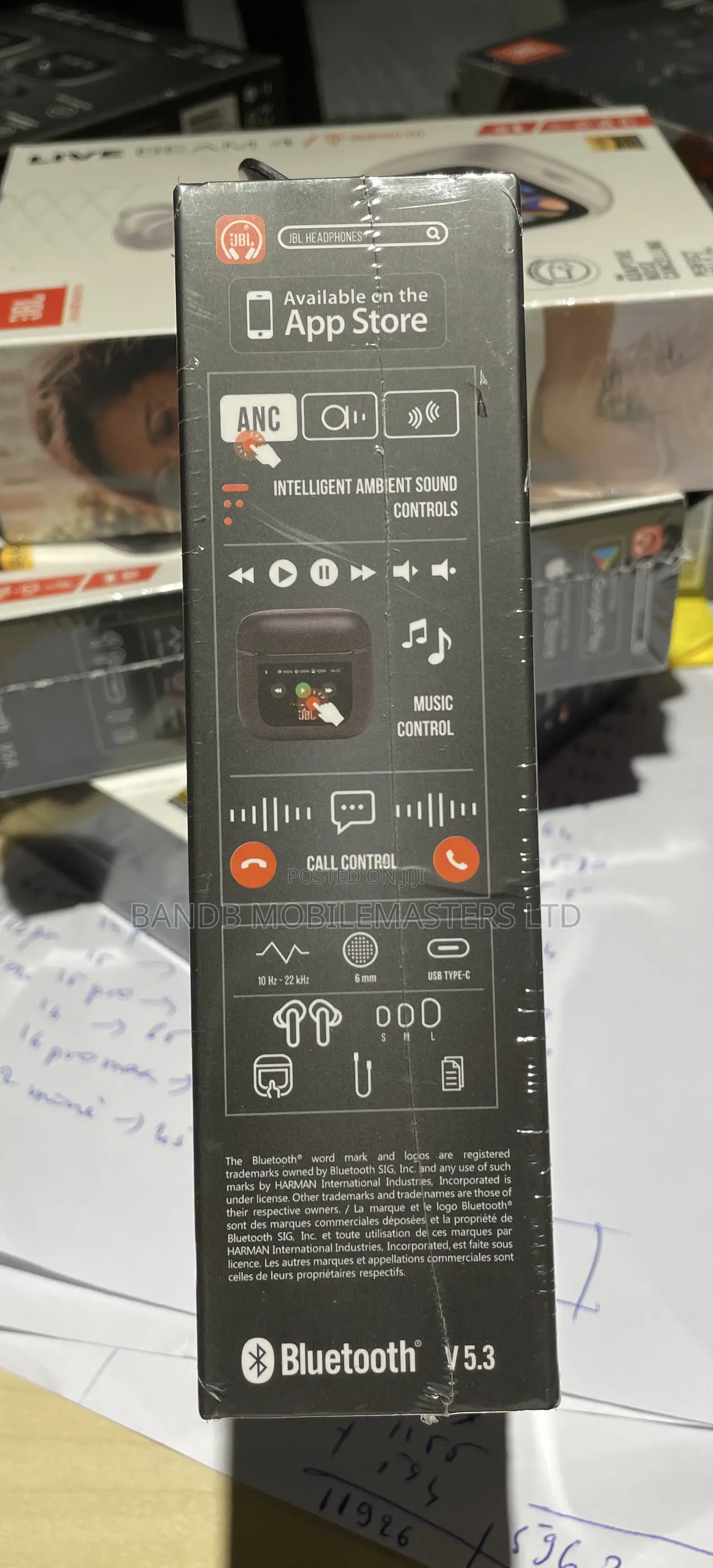 JBL Headphones Tour-Pro 2