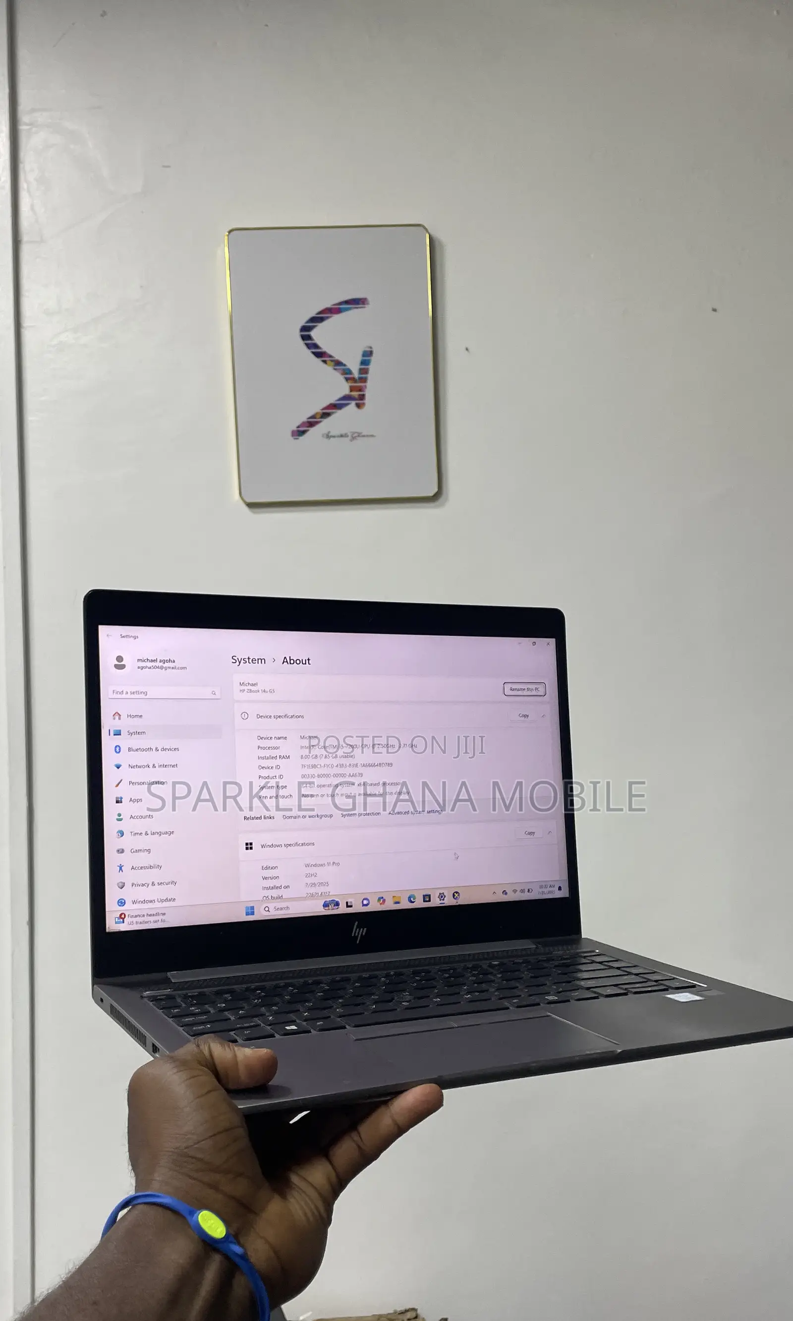 Laptop HP ZBook 14u G5 8GB Intel Core I5 SSD 256GB