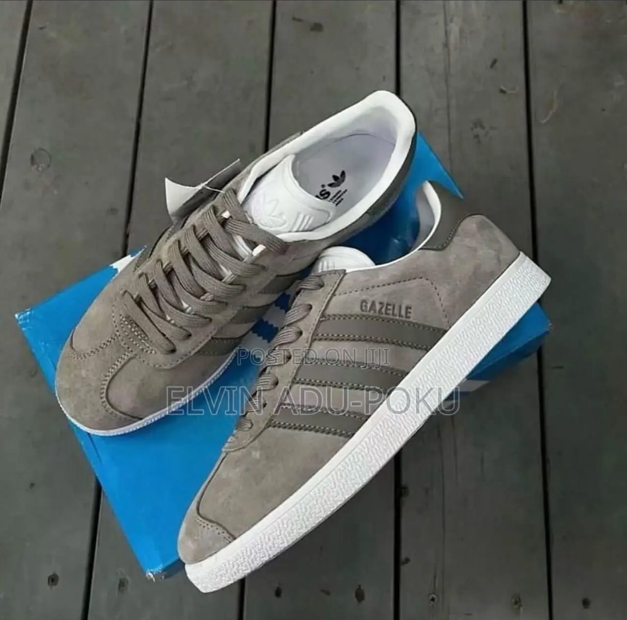 Adidas Gazelle Indoor  “ Dark Gray” Sneakers