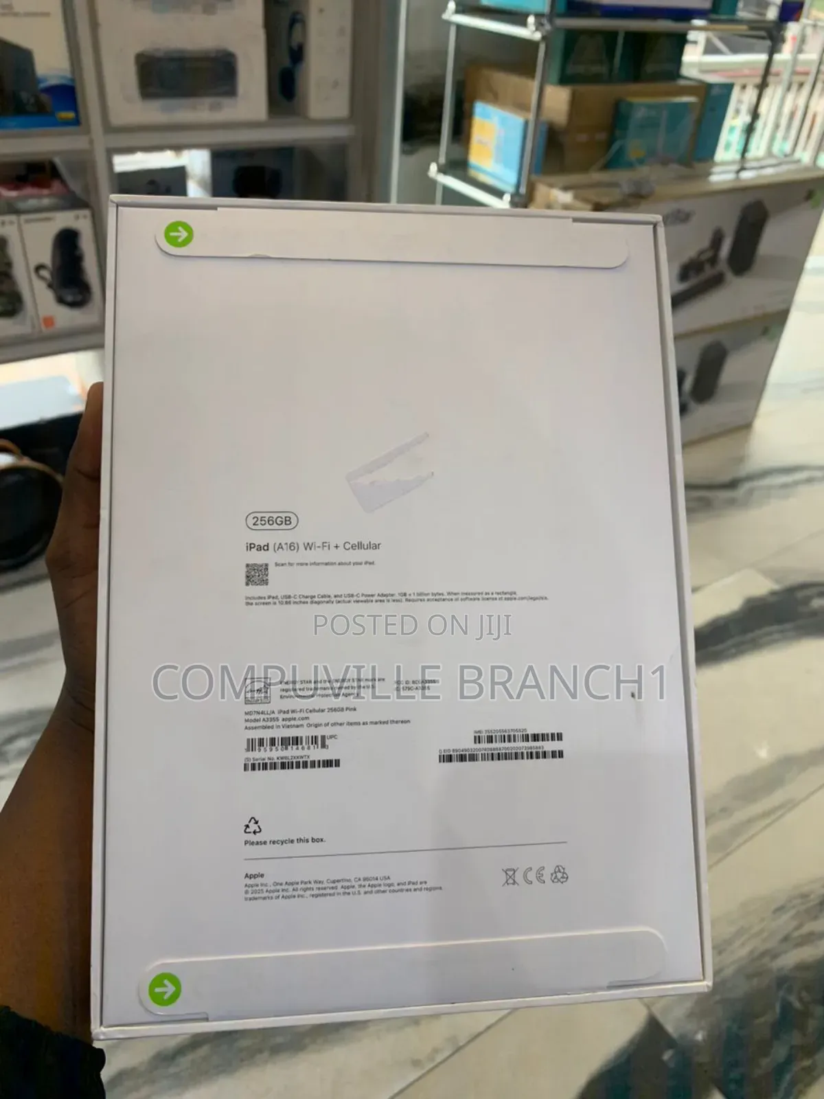 New Apple iPad Wi-Fi +3G 256 GB Pink