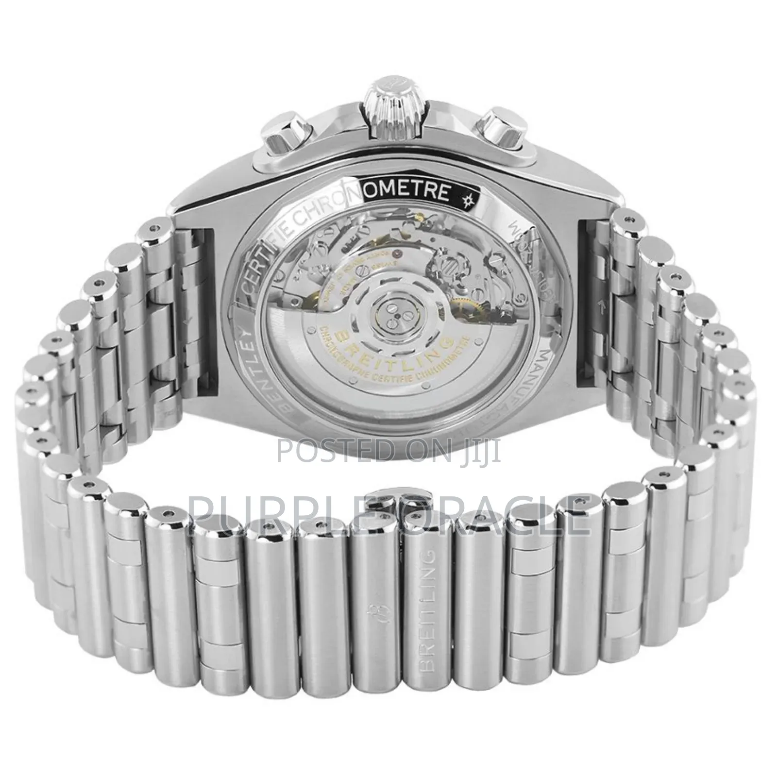 Green Dial Chronograph Breitling Watch