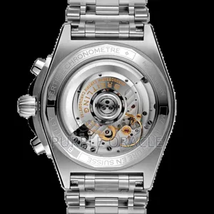 Green Dial Chronograph Breitling Watch