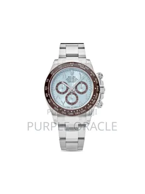 Ice -Blue Chronolux Rolex Daytona Watch