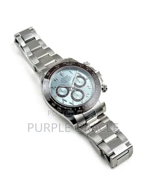 Ice -Blue Chronolux Rolex Daytona Watch
