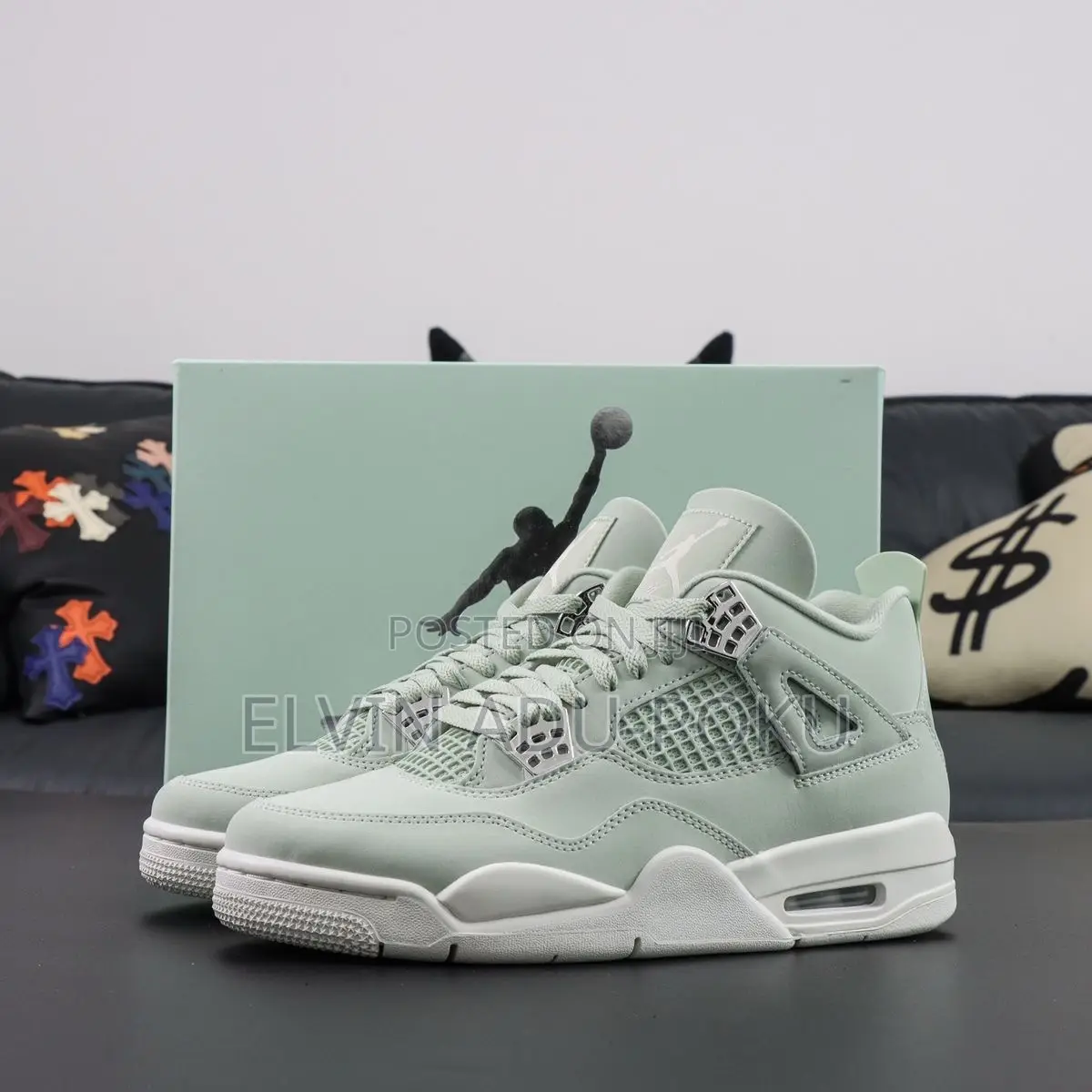 Nike Air Jordan Iv Retro  “ Seafoam “