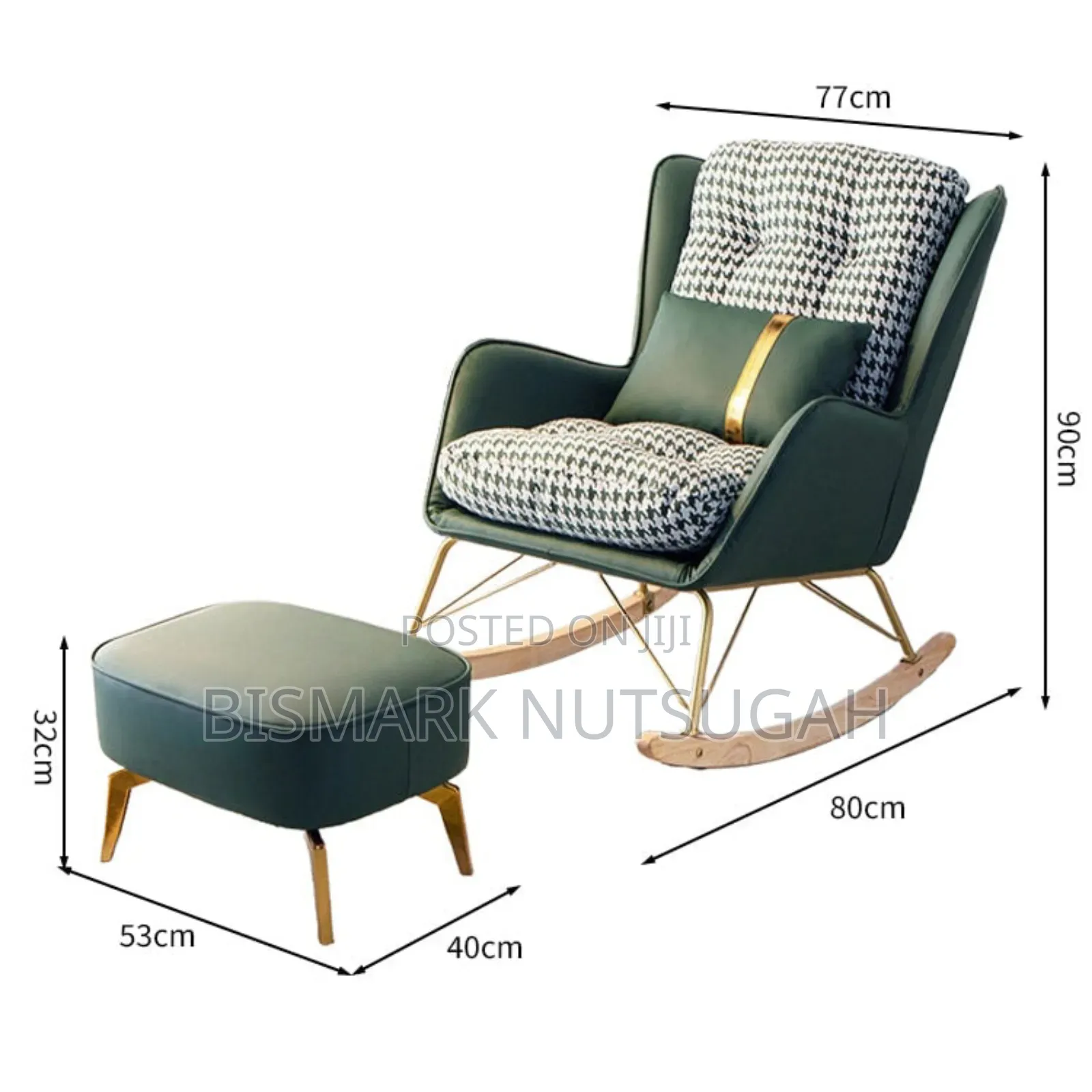 Modern Leisure Rocking Luxury Lounge Chair