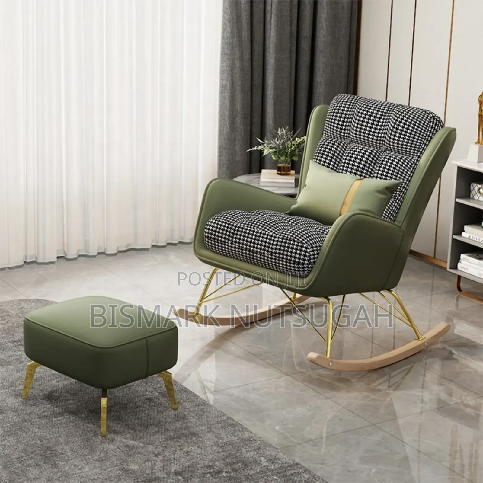 Modern Leisure Rocking Luxury Lounge Chair