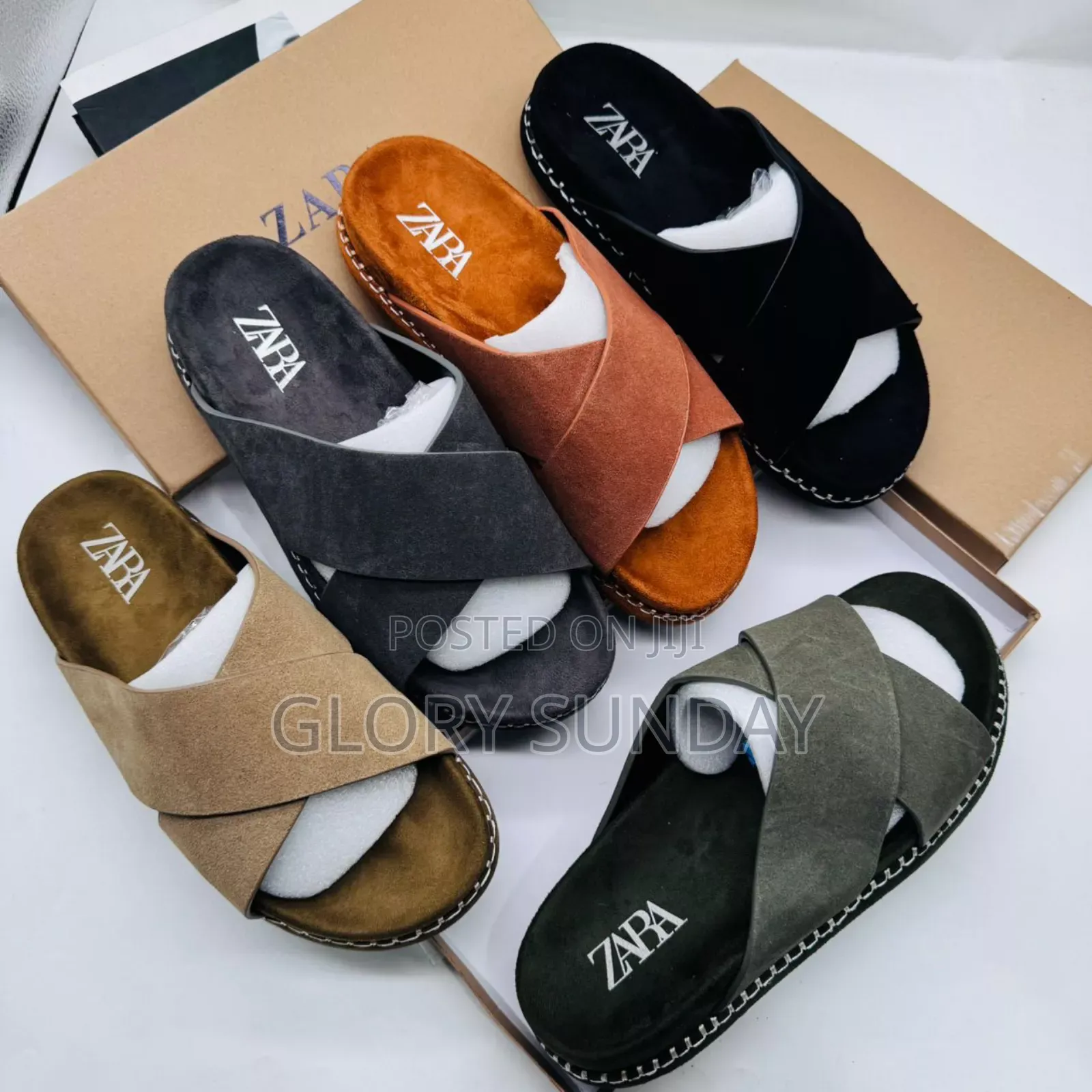 Zara Cross Slippers