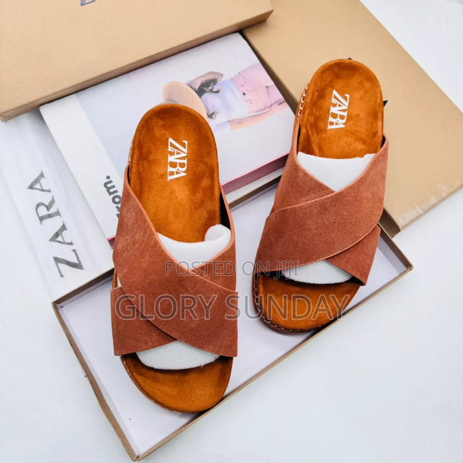 Zara Cross Slippers