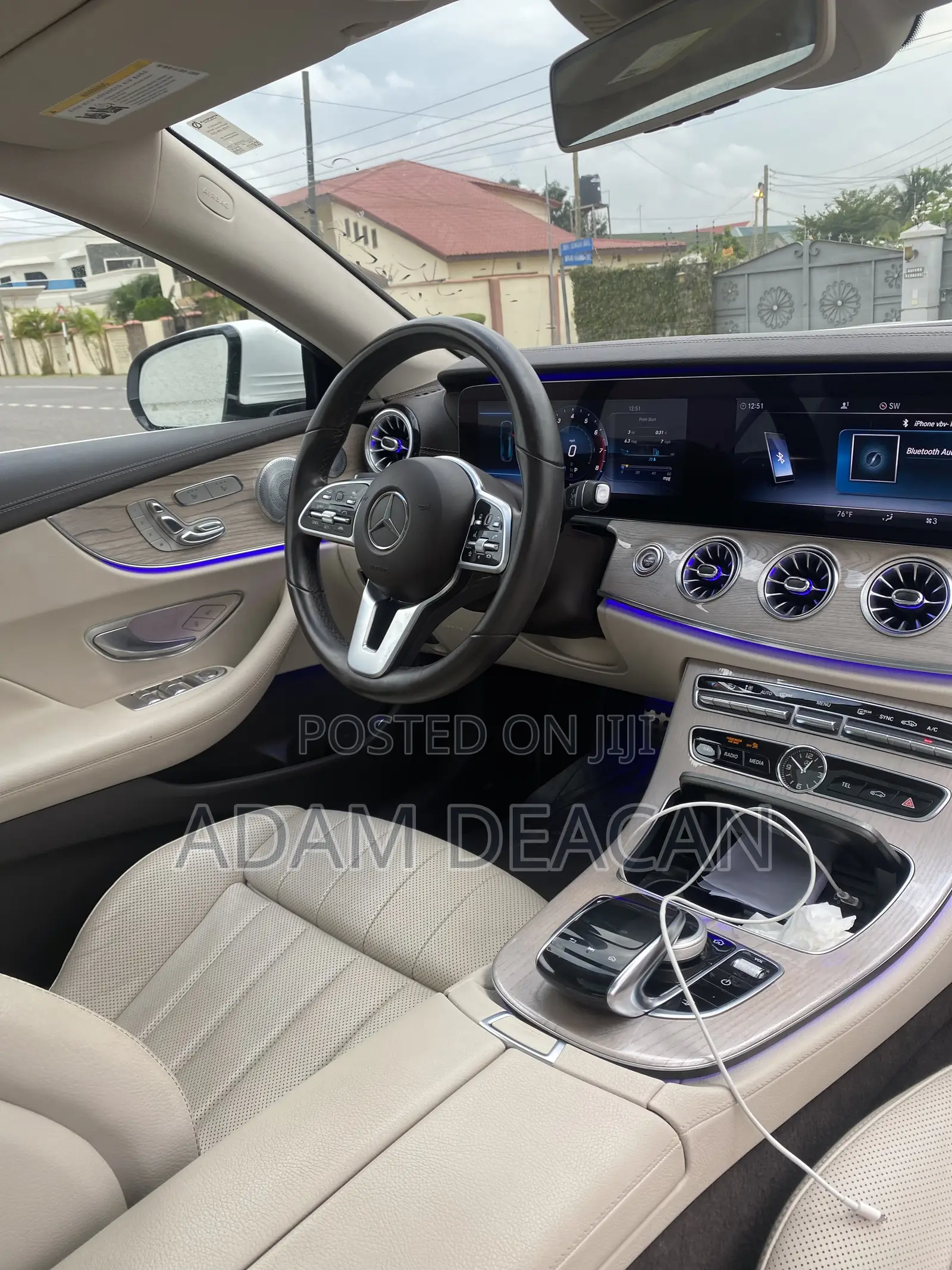 Mercedes-Benz E450 2020 White