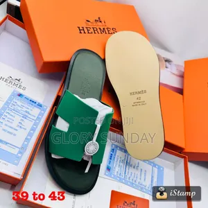 High Quality Hermes Slippers for Men