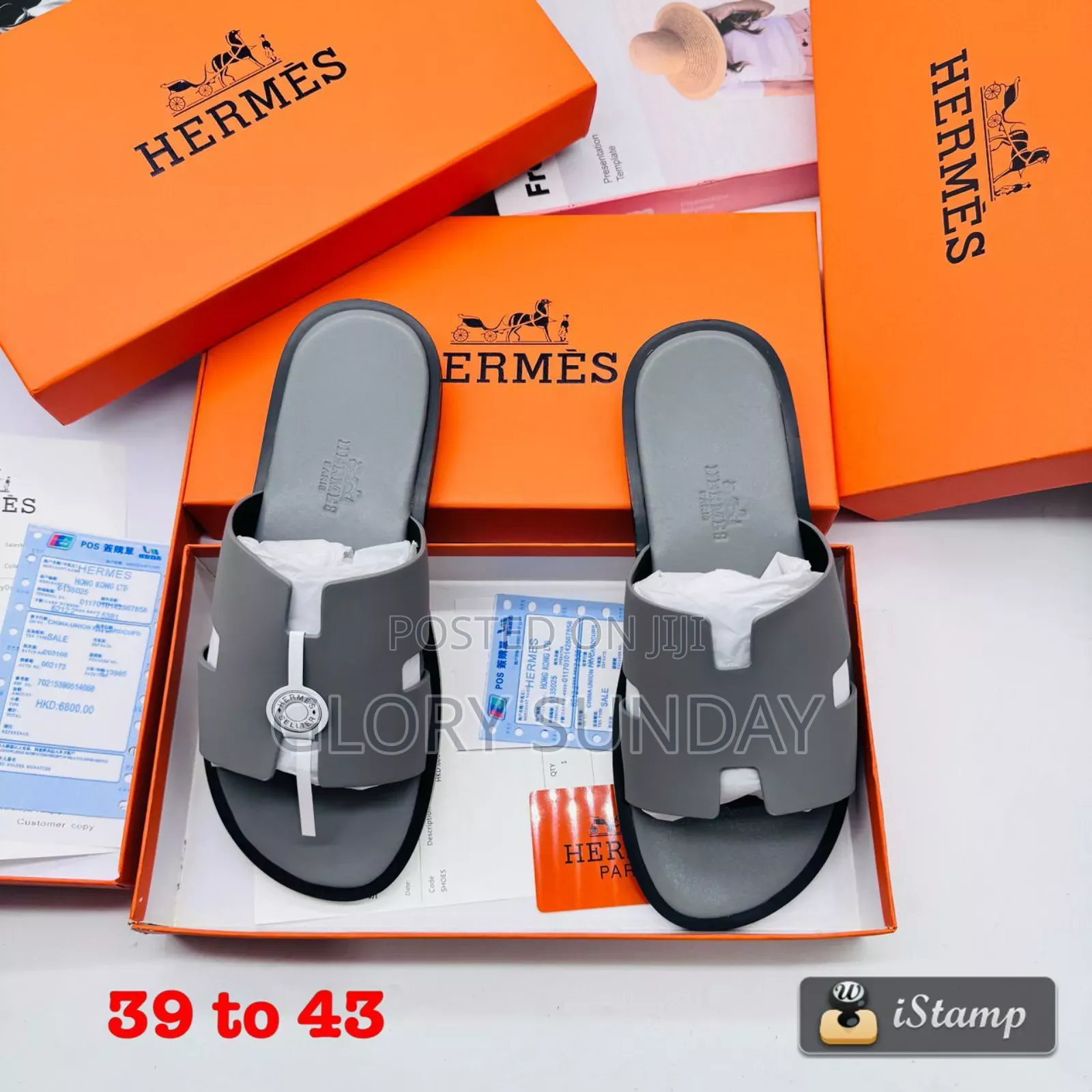 High Quality Hermes Slippers for Men