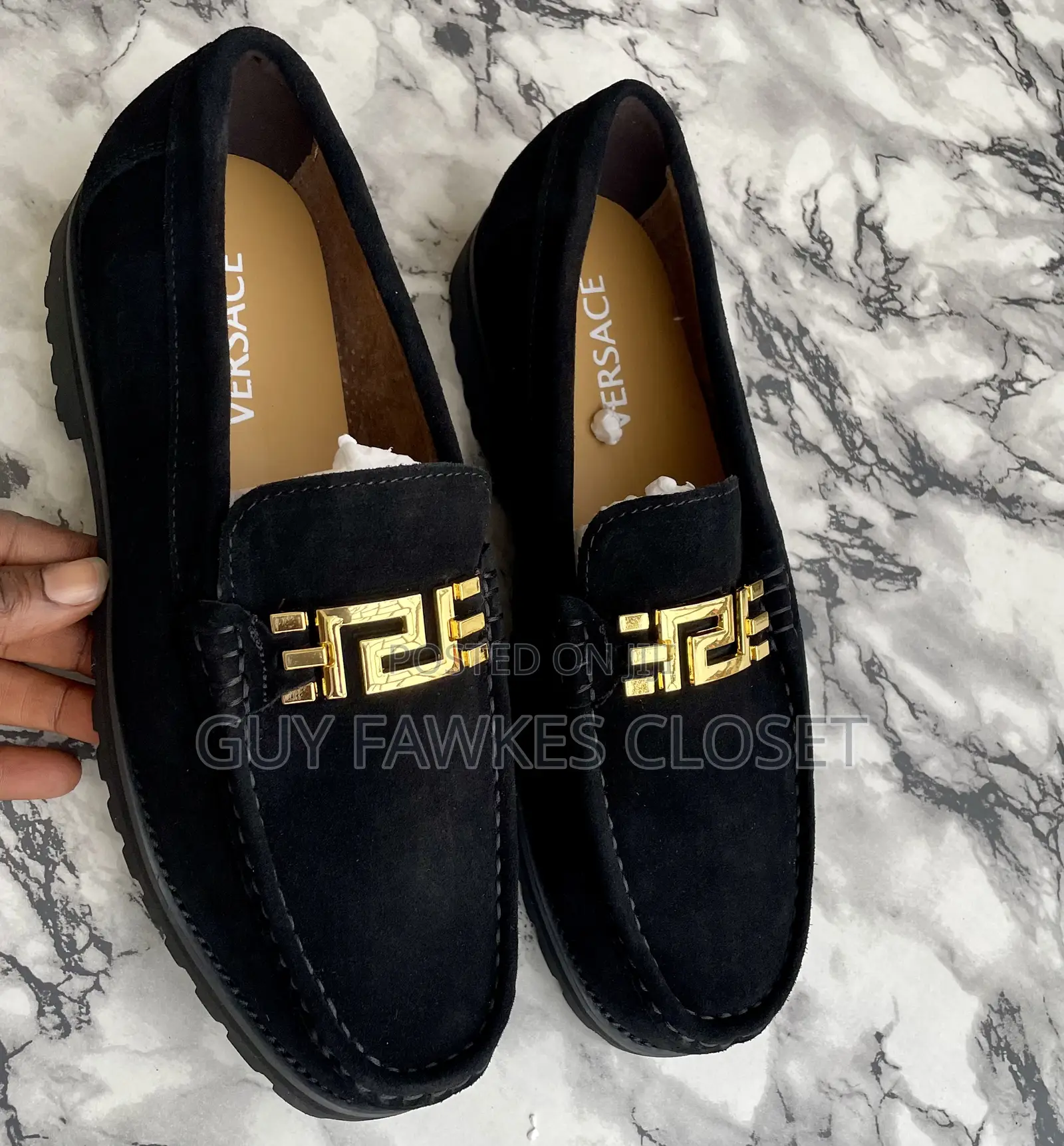 Versace Suede Shoe