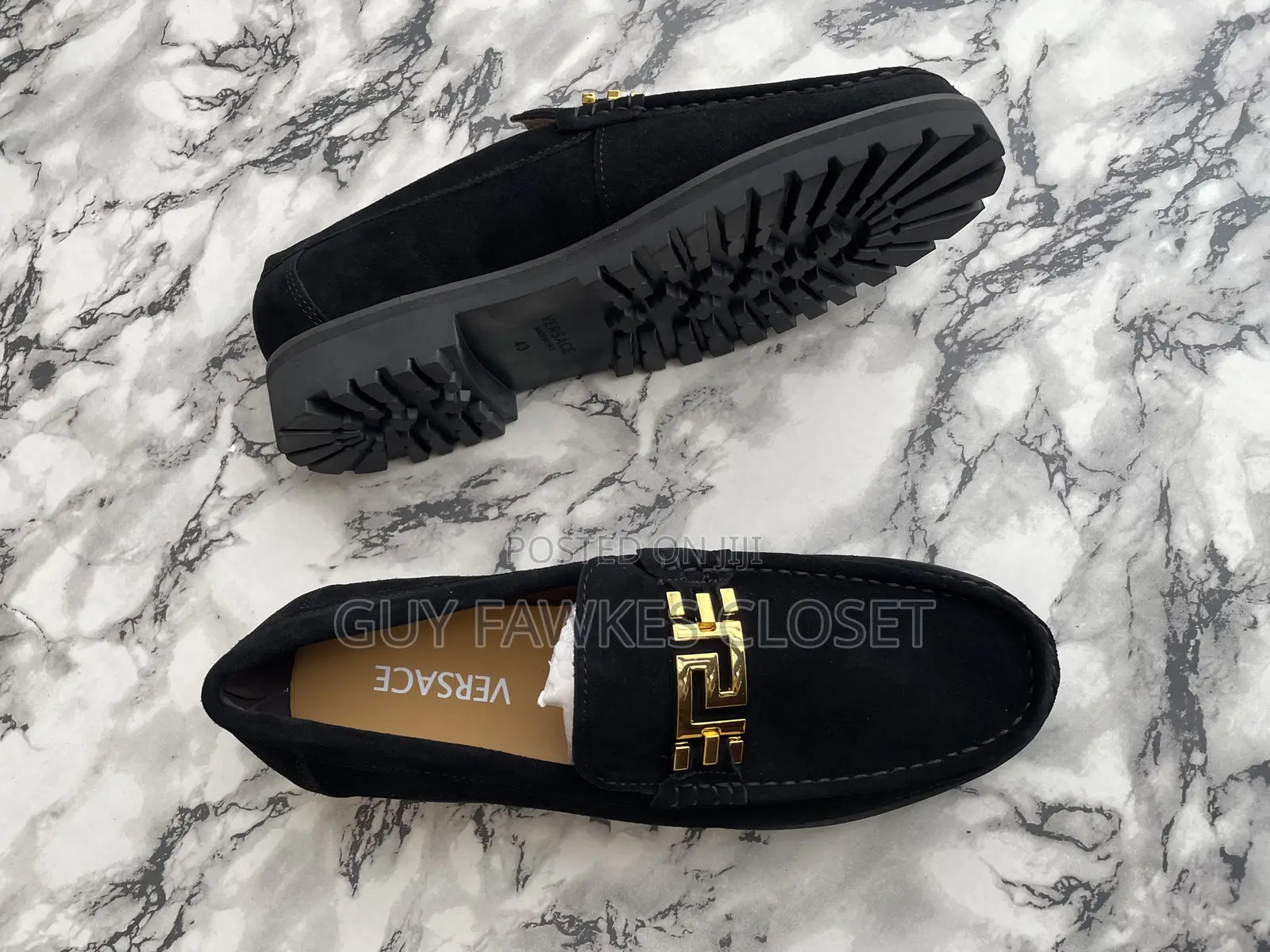 Versace Suede Shoe