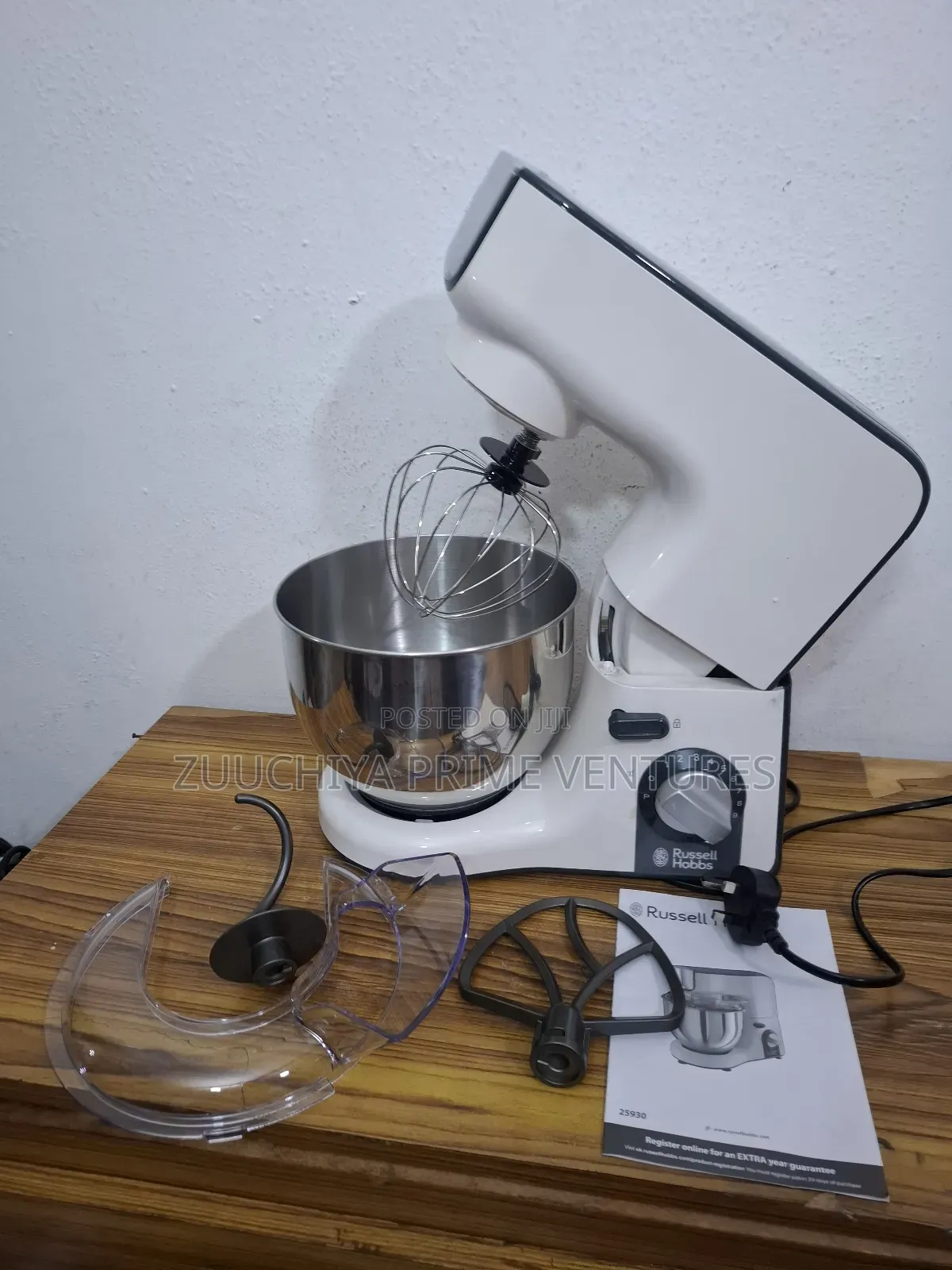 5.L Russell Hobbs Go-Create Stand Cake Mixer From Uk 