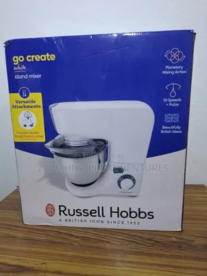 5.L Russell Hobbs Go-Create Stand Cake Mixer From Uk 