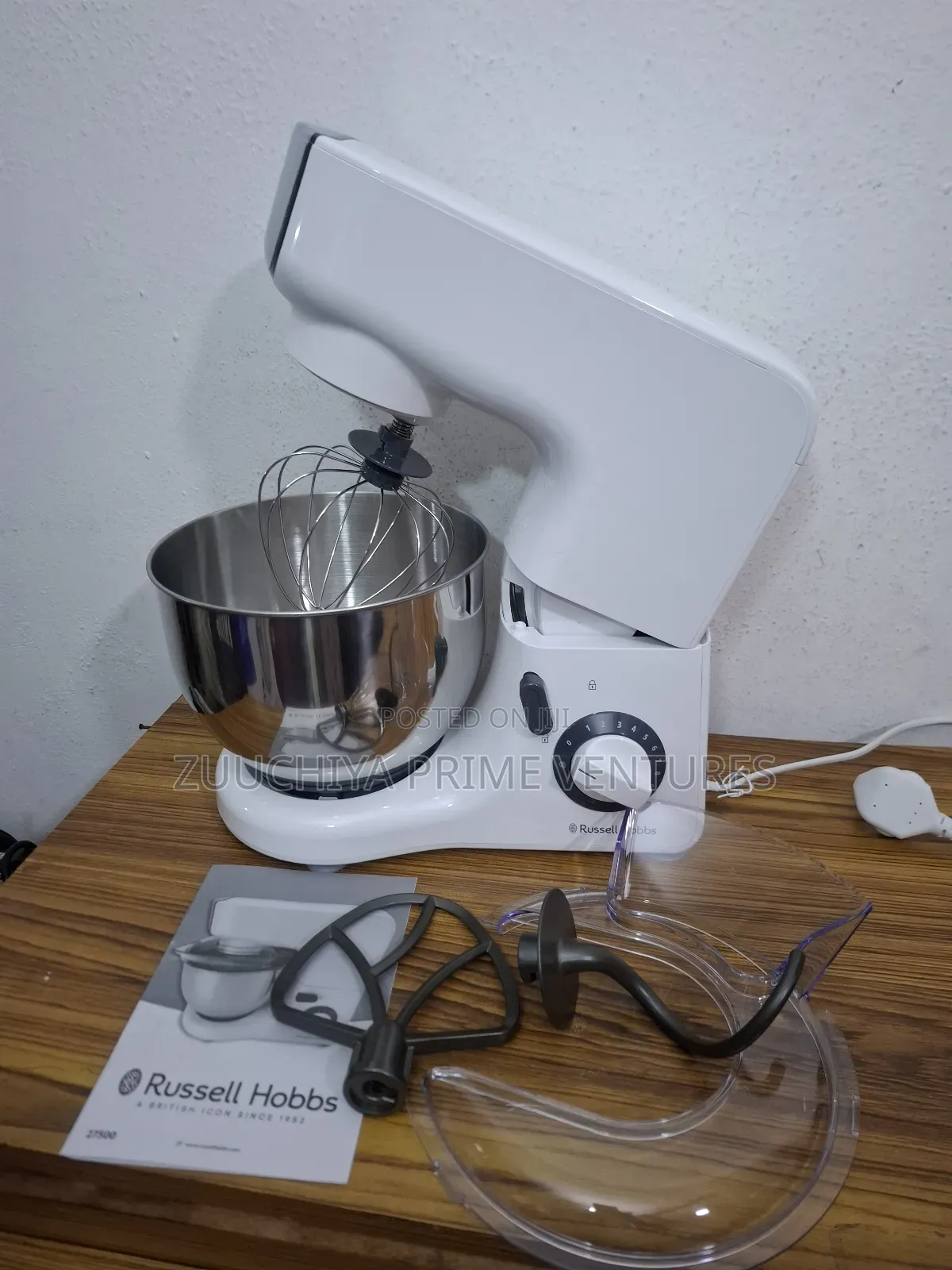 5.L Russell Hobbs Go-Create Stand Cake Mixer From Uk 
