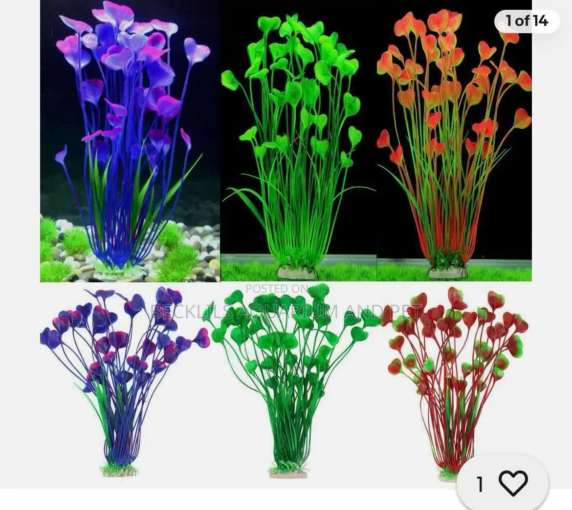 Aquarium Artificial Plant