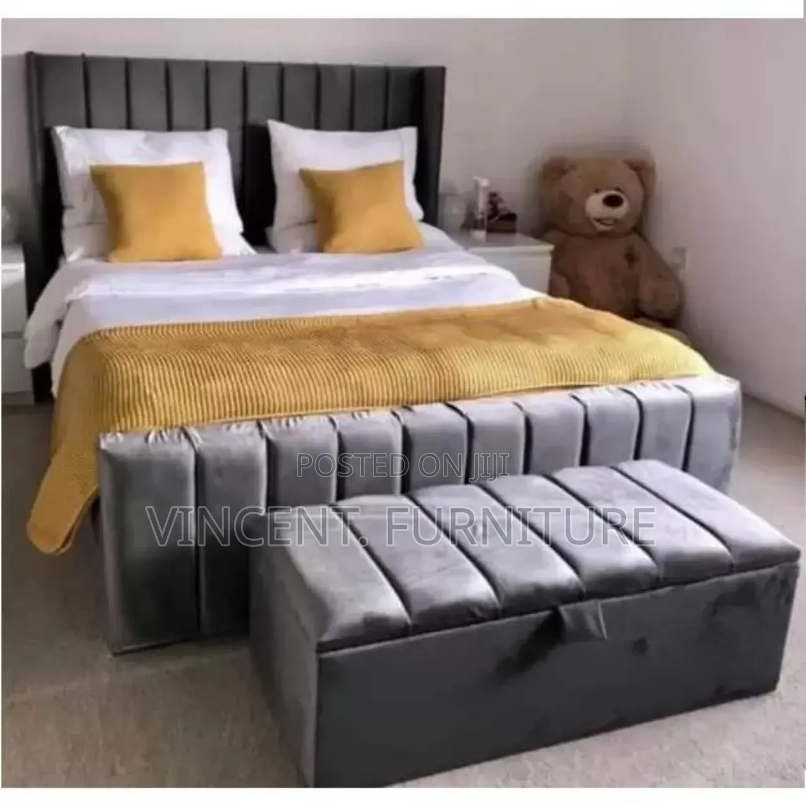 Double Bed With Mattress and Automobile Available Available