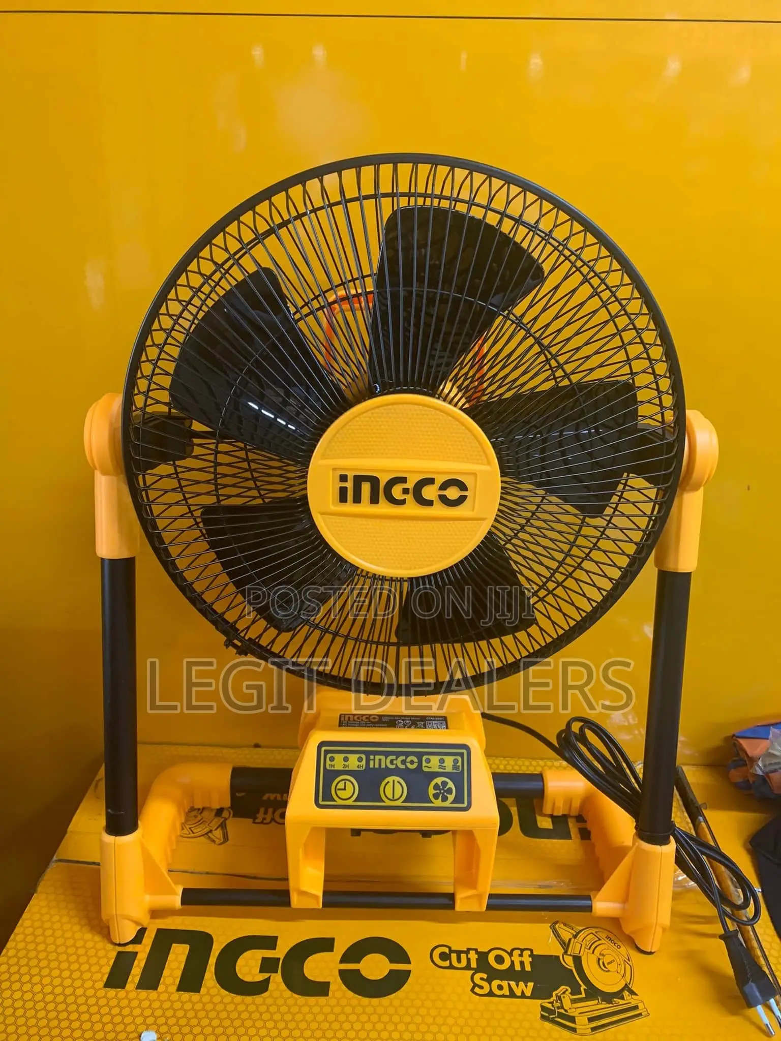 Ingco 2in1 Rechargeable Fan + 20v Battery