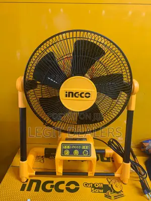 Ingco 2in1 Rechargeable Fan + 20v Battery