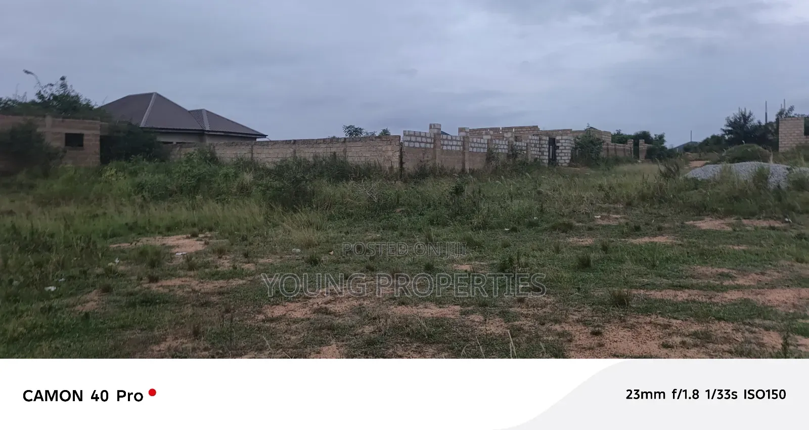 One Plot of Land for Sale at Amasaman Danchira 60,000 Ghana