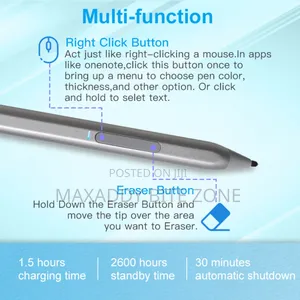 Stylus Pen For Microsoft Surface 4096 Pressure Sensitivity