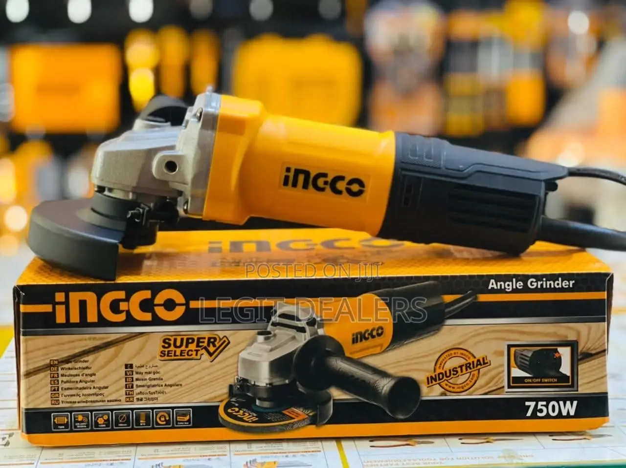 Ingco Angle Grinder 750watts, 900watts 1100watts