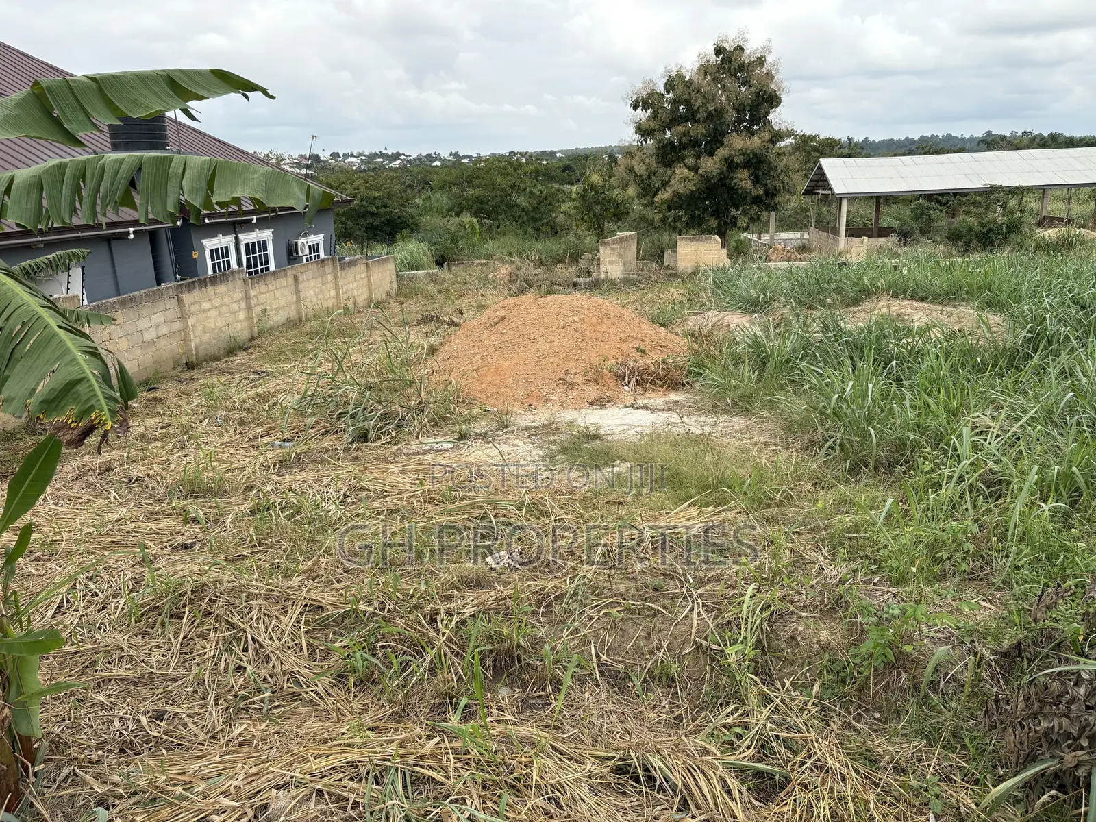 Half Plot for Sale at Aboabo,Sokoban Road.