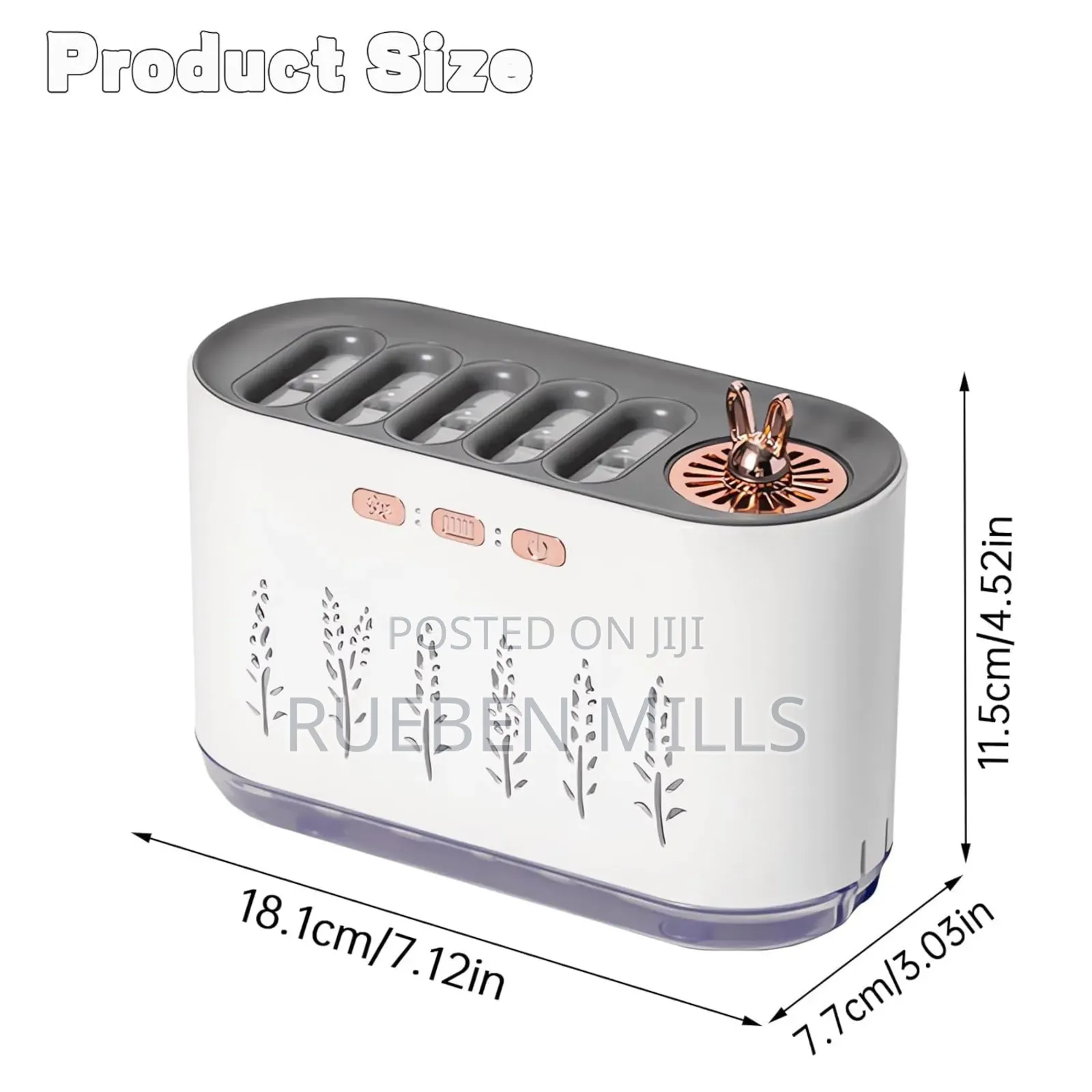 New Model White 700ml RGB Music Color Sync Aroma Diffuser