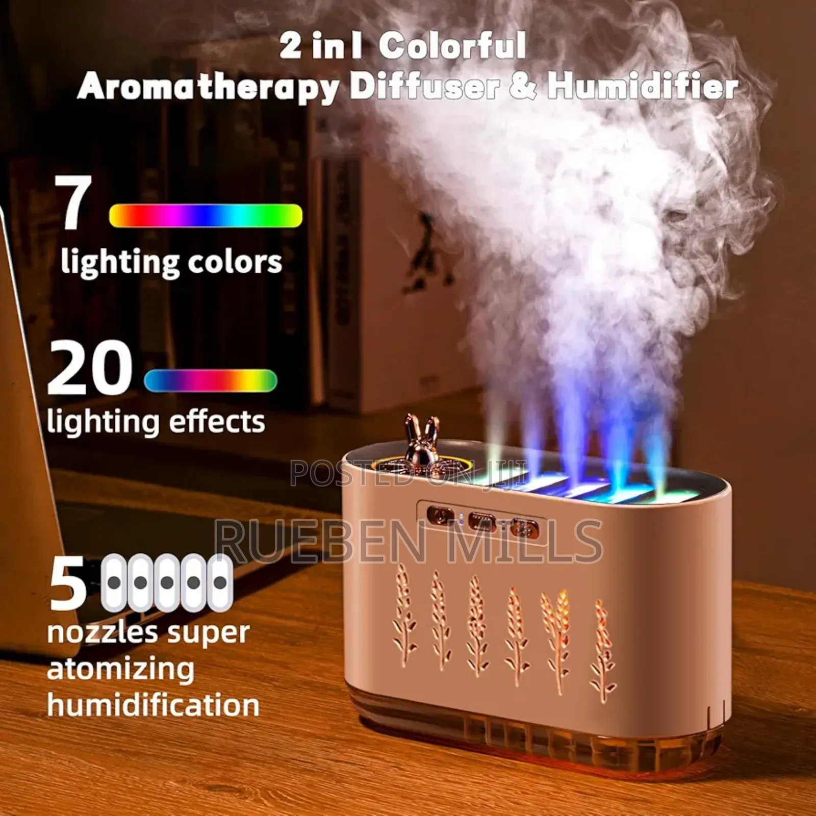 5 Atomizing Nozzles Large Capacity Tank Aroma Air Diffuser