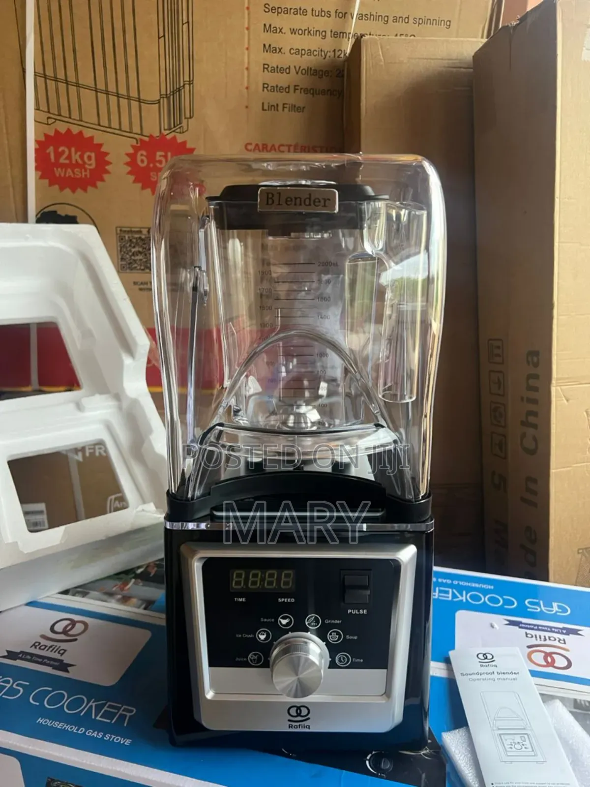 Rafiq Highly Insulated Sound Proof Blender