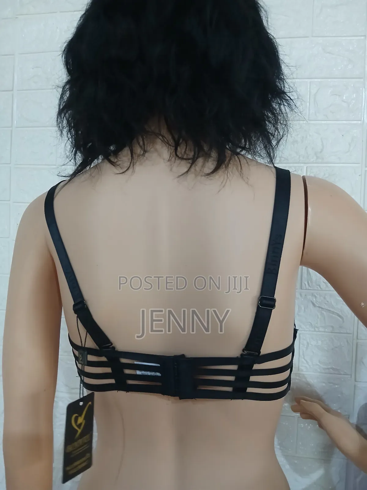 Black Zebra Bra