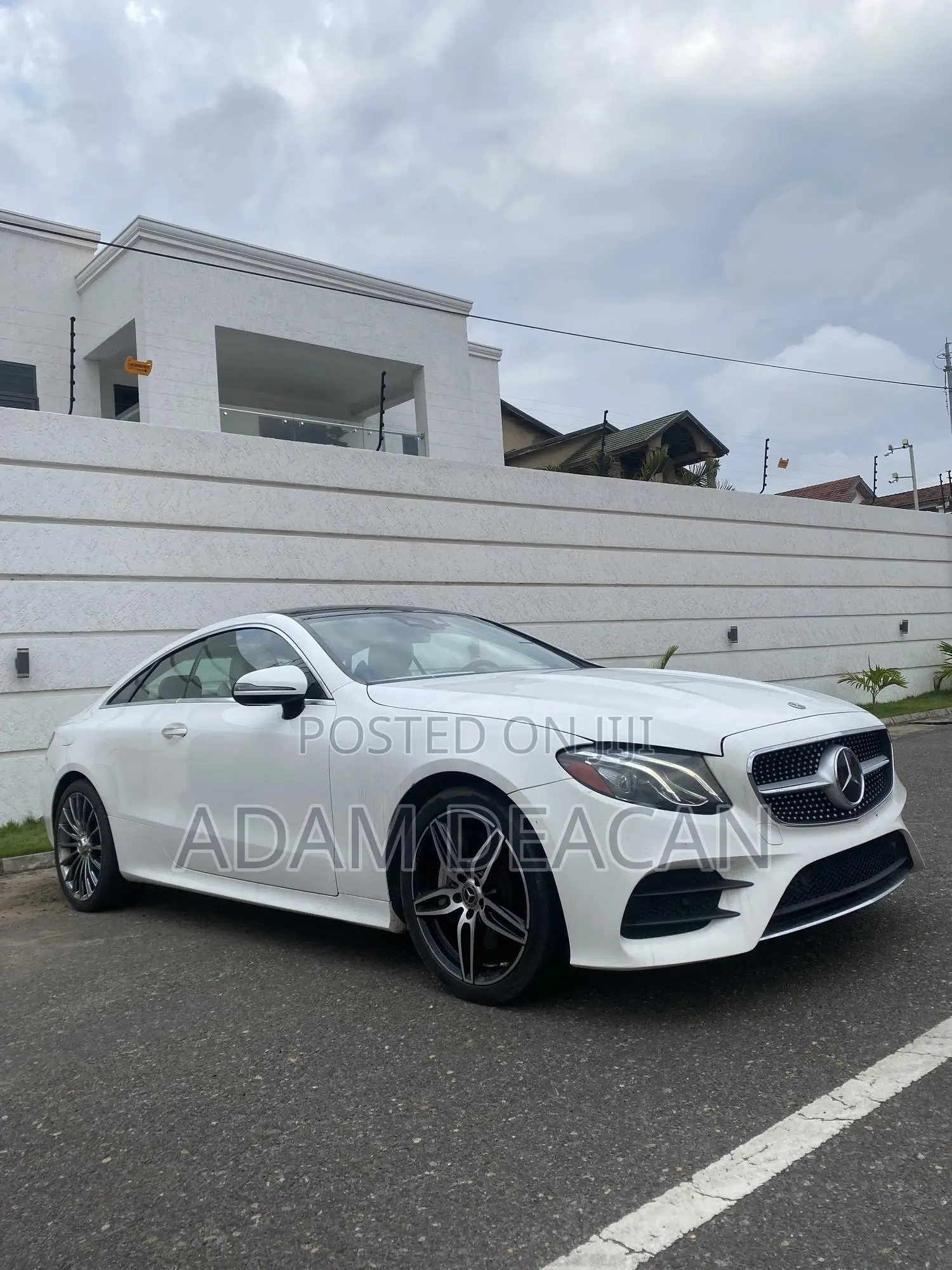 Mercedes-Benz E450 2020 White