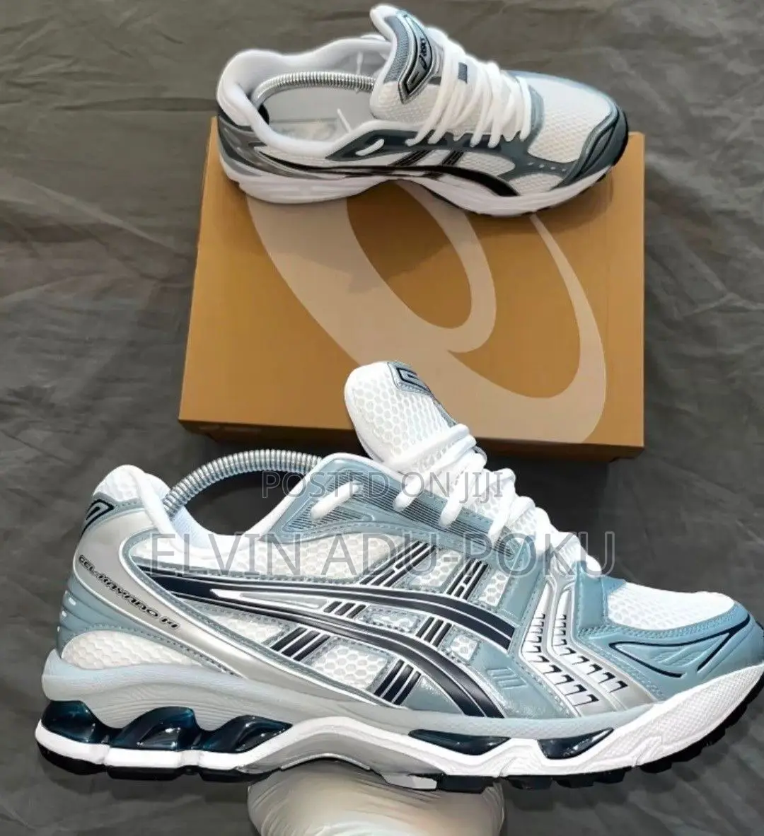 Asics Gel-kayano 14 "White Fjord Grey" Sneakers