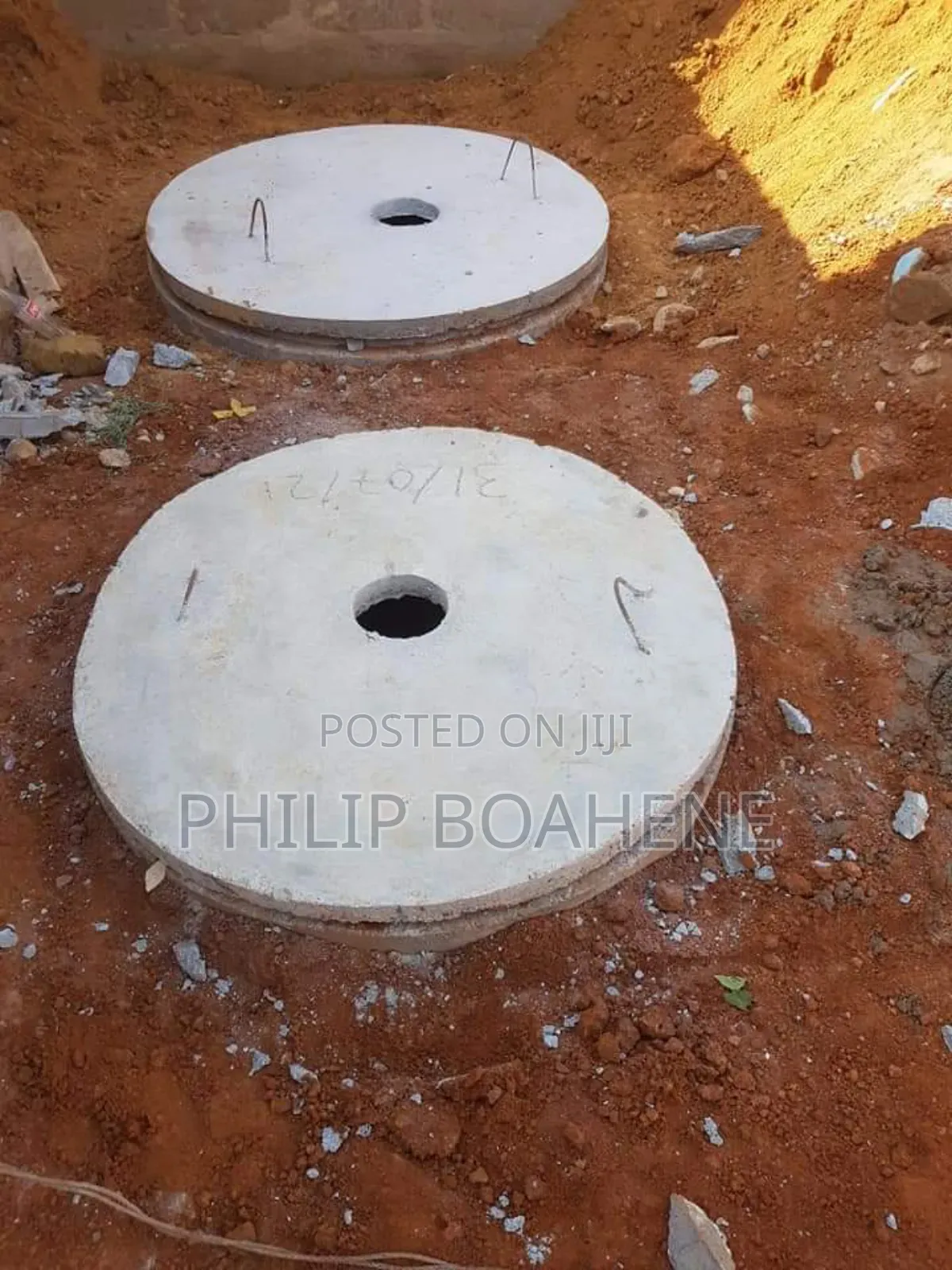 Culvert or Septic Tank Manhole