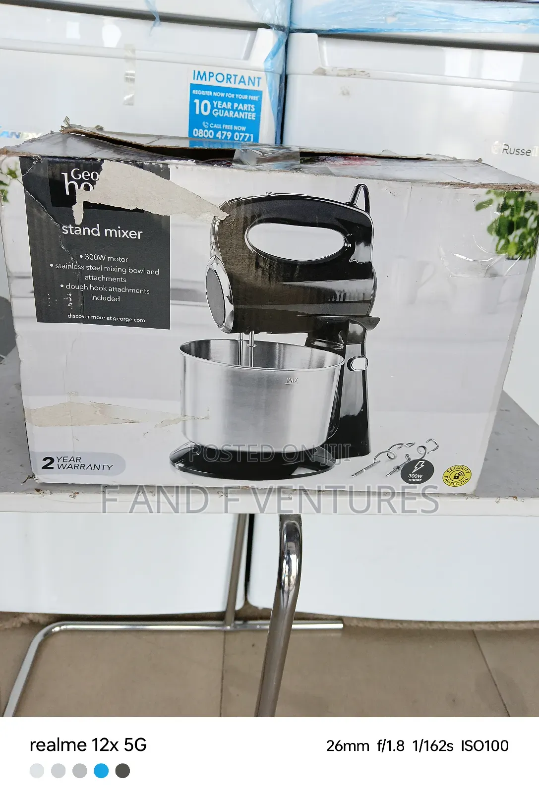 George Home Cake Mixer - Uk