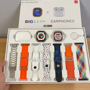I20 Ultra Max Suit Smartwatch 10 In 1 Set (375385)