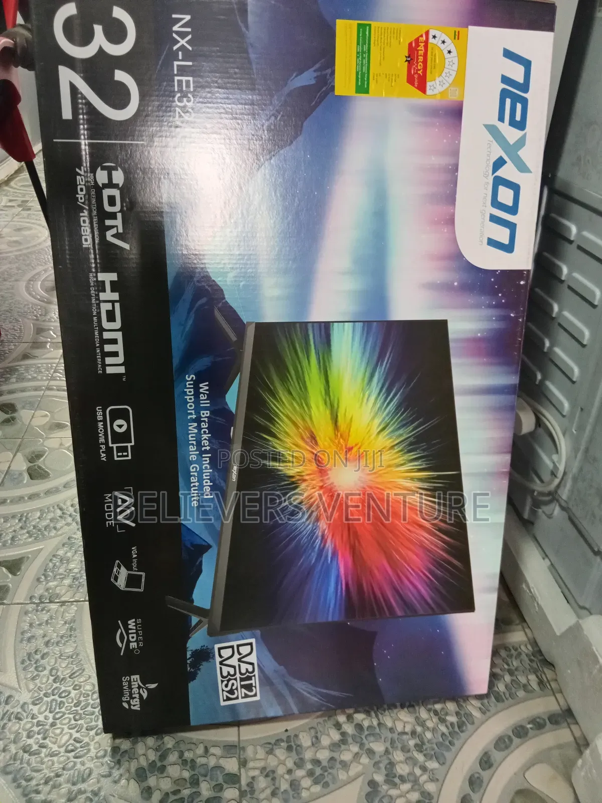 Nexon 32 Inches Tv Digital Display Tv+ Wall Bracket Nexon